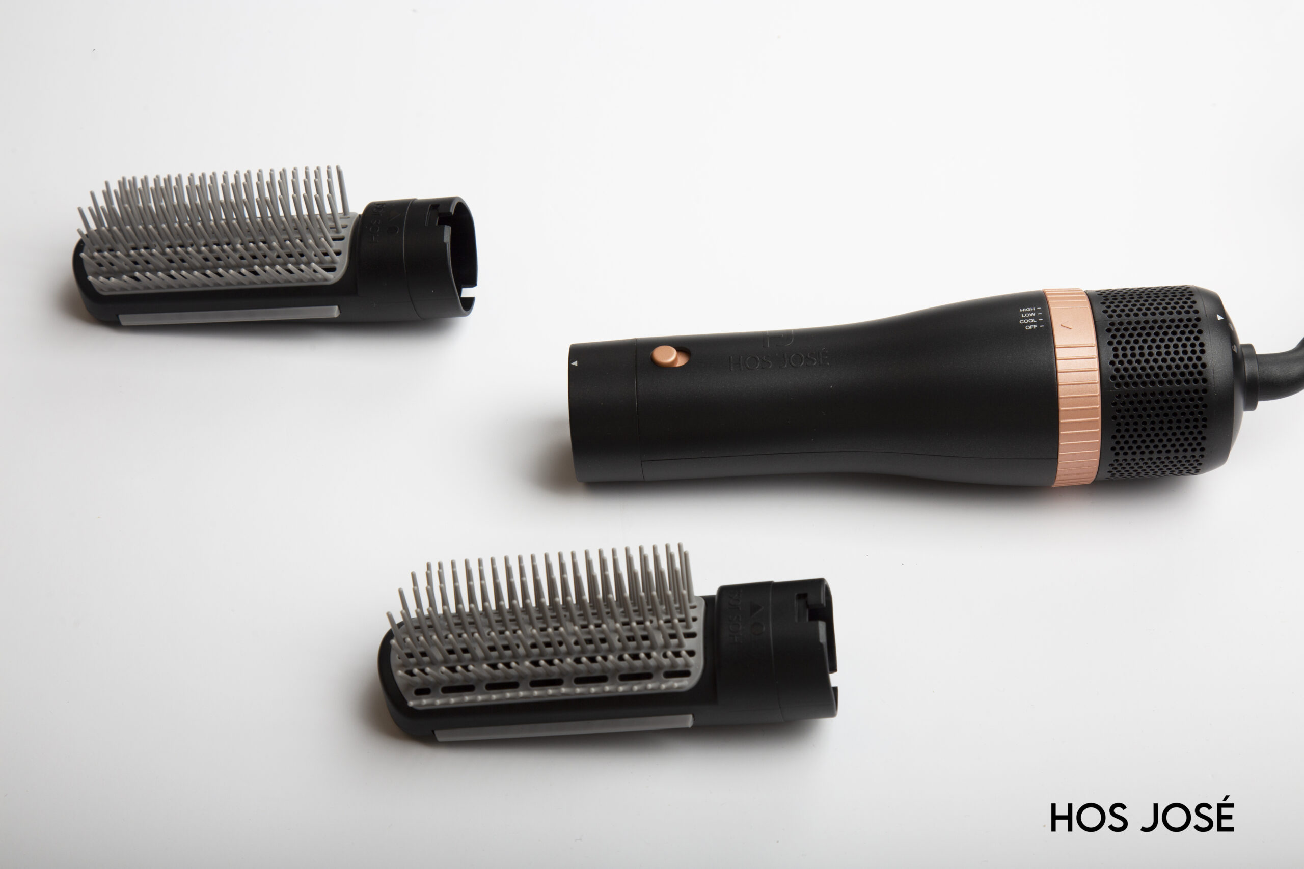 اتش او اس جوسي، فرشاة هوائية حرارية احترافية للتصفيف، أسود